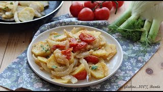 Finocchi e patate in padella [upl. by Nylannej]