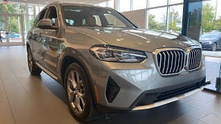 2023 BMW X3 sDrive30i Walkaround [upl. by Azenav70]