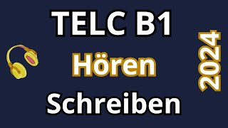 TELC B1 DTZ Hören amp Schreiben Mit Lösungen am Ende jeder Aufgabe  Modelltest 1 [upl. by Simdars]