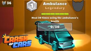 Daily Car Quest Ambulance Quest 👀 Crash of Cars [upl. by Aikahc]