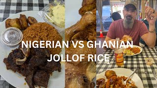 Nigerian Vs Ghanian Jollof Rice [upl. by Siramed563]