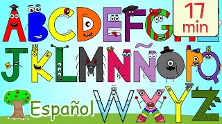 ¡Las Letras y sus Colores y Más Canciones Infantiles del ABC  El Árbol del Español [upl. by Nylkcaj775]