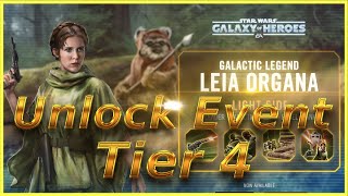 GL Leia Organa  Tier 4 Unlock Event 2 for 2 post fix [upl. by Enailil571]