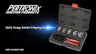 PerTronix Quick Change Crimping Ratchet Tool [upl. by Reeve267]