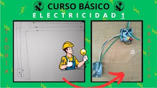 CURSO BÁSICO de ELECTRICIDAD para principiantes  Parte 1 [upl. by Cleodell]