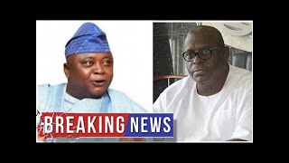 Breaking News  Ogun Court dismisses Adebutu’s suit against Kashamu’s nomination [upl. by Hairym]