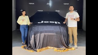 Delivery of Jeep Compass  Night Eagle  Petrol Automatic [upl. by Nola939]