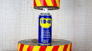 100 TON HYDRAULIC PRESS VS WD40 [upl. by Croydon]