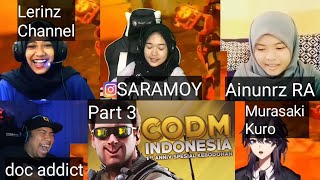 Reaction Mashup Milyhya CODM Indonesia  Anniversary Spesial Kebodohan Part 3 [upl. by Northington]