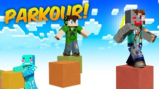 Minecraft Parkour with ezio18rip DREAMBOYYT [upl. by Eserehs]