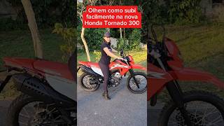 Nova Honda Tornado 300  XR300  Altura Piloto X Moto [upl. by Erinna162]