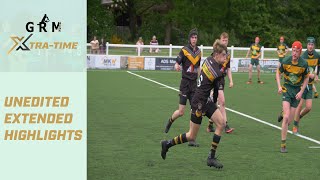 LEIGH MINERS RANGERS V WOOLSTON ROVERS GREEN U15  EXTENDED HIGHLIGHTS  GRM SPORT XTRA TIME [upl. by Rebmyt]