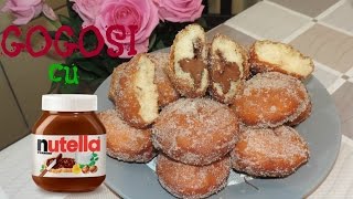 Gogoși pufoase umplute cu Nutella  Raluca Gheorghe [upl. by Beera]