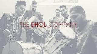 The DHOL Company  Groom  Baraat Entrance 4 X Drummers FULL VIDEO [upl. by Maxy76]