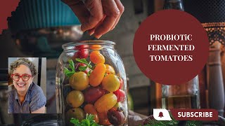 Fermented Cherry Tomato Probiotic Bombs  The Frugal Chef [upl. by Annod189]