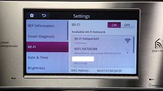 LG Refrigerator ThinQ Setup [upl. by Ennoid387]