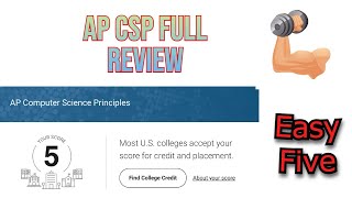 AP Computer Science PrinciplesFull Review of all Content [upl. by Michael]