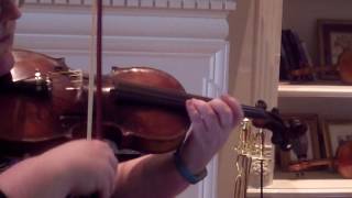 Joh Bapt Schweitzer 1813 Violin Sound Sample MEDITATION from THAIS [upl. by Shevlo]