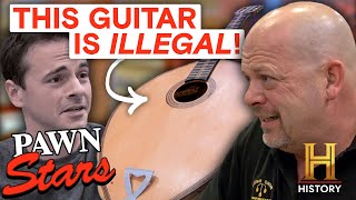 Pawn Stars 7 Rare and Valuable Guitars [upl. by Yekcor]