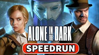 Alone in The Dark 2024 Speedrun without Healing Trophy Guide [upl. by Eiznyl]