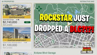 ROCKSTAR JUST DROPPED A SURPRISE DLC 2740000 Garage NEW CAR amp WAY MORE GTA Weekly Update [upl. by Hsu74]