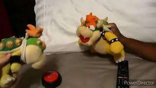 SML Bowser Jr Destroys TVBowser Destroys Button [upl. by Mauceri236]