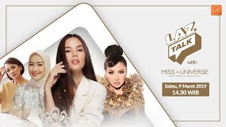 LAZ TALK with Miss Universe 2018 Catriona Gray [upl. by Latton]