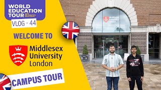 Welcome to Middlesex University  London Campus Tour  Amratpal A Vision [upl. by Yaeger]