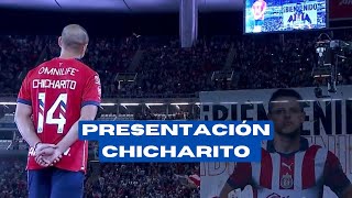 Presentación Chicharito Hernández  ¿Regresó Carlos Vela  “imaginemos cosas Ching…” [upl. by Analaj]