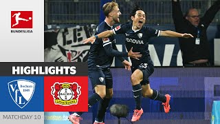 Bochum Steals A Point Late  VfL Bochum  Bayer 04 Leverkusen 11  Highlights  MD 10 – Bundesliga [upl. by Zins71]