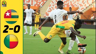 Togo A vs Bénin A 20  Tous les buts [upl. by Anton]