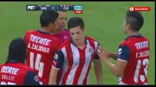 Marco Bueno para nada Chivas VS Santos Penal fallado  Fail [upl. by Mcgruter835]