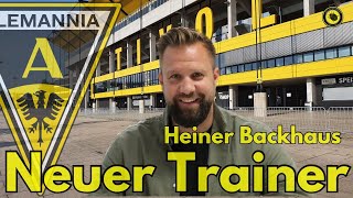 Neuer Trainer am Tivoli  gelingt der Restart mit Heiner Backhaus  Alemannia Aachen [upl. by Perrins]