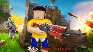 SML ROBLOX Jeffy Plays Fortnite  ROBLOX Brookhaven 🏡RP  Funny Moments [upl. by Akenna278]