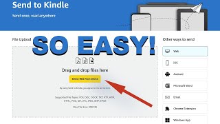 How to Mass Transfer ePub eBooks to your Kindle eReader via the Web TUTORIAL [upl. by Oijres]