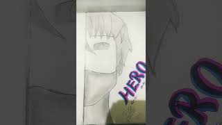 ❤️Agar drawing acche ho lagi ho to like and subscribe❤️ anime viral drawing Hero drawing viral [upl. by Zaslow]