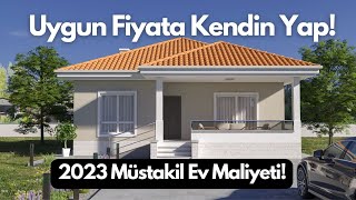 Uygun Fiyatlı Müstakil Ev Maliyeti  Kendin Yap 21 Müstakil Ev Yapımı Maliyeti 2023 [upl. by Carpet70]