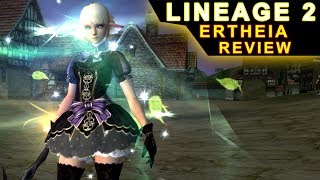 Lineage 2 Oficial  Ertheia Wizard Gameplay Review Básico das Skills da Classe Sayhas Seer PTBR [upl. by Jolda]