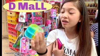 D MALL tour with Kaycee amp Rachel [upl. by Eelidnarb]