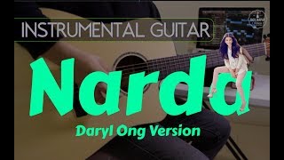 Daryl Ong  Narda instrumental guitar karaoke version cover with lyrics [upl. by Winola]