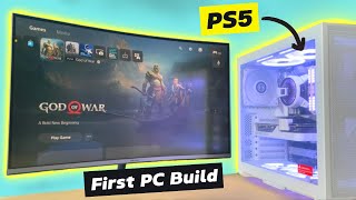 My First PC Build With A PS5 [upl. by Anirbes812]