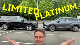 2020 Highlander LIMITED vs PLATINUM  Full Detailed Review Comparison [upl. by Maurene]