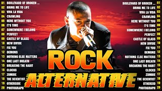 Best Alternative Rock Of The 90s 2000s ⚡ Linkin Park Coldplay Hinder Metallica Evanescence [upl. by Einaoj]