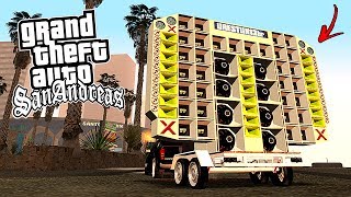 Nissan Frontier RebaixadaCarretinha Paredão  GTA San Brasil ‹ Porto Gameplays › [upl. by Kania]