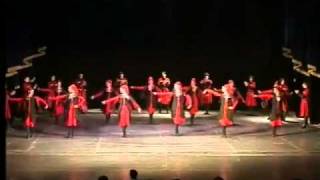 quotTbetiquot Dance from Abkhazian region of GEORGIA [upl. by Wylen]