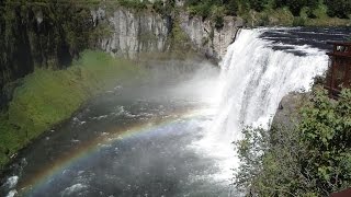 Visit Mesa Falls on the CaribouTarghee National Forest in Idaho [upl. by Gnod]