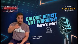 Calorie Deficit not working🍔❌ Here’s why [upl. by Enniotna]