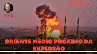 GUERRA ORIENTE MÉDIO PRÓXIMO DA EXPLOSÃO TOTAL [upl. by Ocirred47]