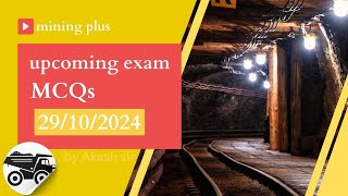 MCQS FOR UPCOMING VACANCYMSOMFMCSMC EMT VO2  MINING PLUS [upl. by Akenal]