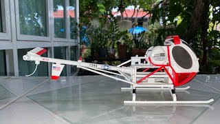 Schweizer 300C RC scale Review [upl. by Rochell]